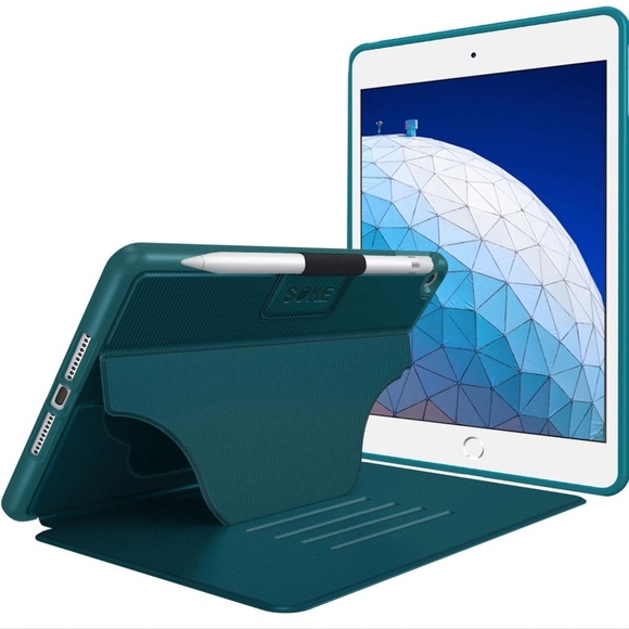 Soke iPad Case - Exclusively for 2019 iPad 3rd Generation 10.5" - Teal Green - Picture 1 of 6